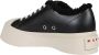 Marni Shearling Lace-Up Sneakers Black Dames - Thumbnail 4