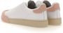 Marni Lilly White Light Pink Leren Bumper Sneakers Meerkleurig Dames - Thumbnail 13