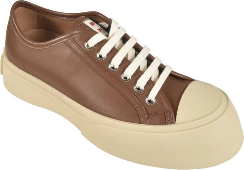 Marni Stijlvolle Sneakers Brown Heren