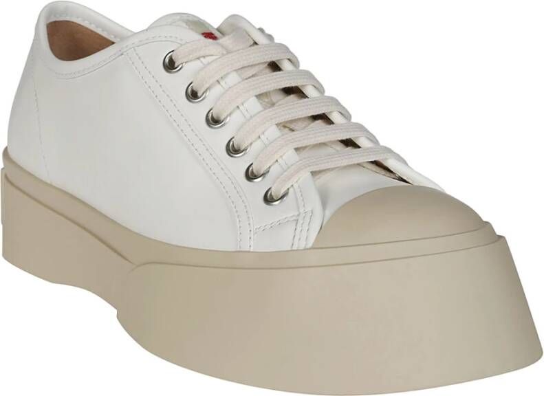 Marni Stijlvolle Vetersneakers White Dames