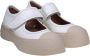 Marni Witte Leren Mary Jane Schoenen White Dames - Thumbnail 2