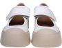 Marni Witte Leren Mary Jane Schoenen White Dames - Thumbnail 3