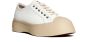 Marni Witte Sneakers met Dikke Rubberen Zool White Dames - Thumbnail 2