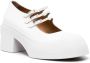 Marni Witte platte schoenen met rubberen neus White Dames - Thumbnail 4