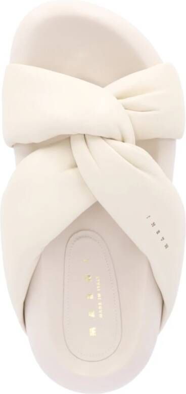 Marni Witte Sandalen Sandali White Dames