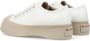 Marni Witte Veterschoenen met Dikke Plateauzool White Dames - Thumbnail 4