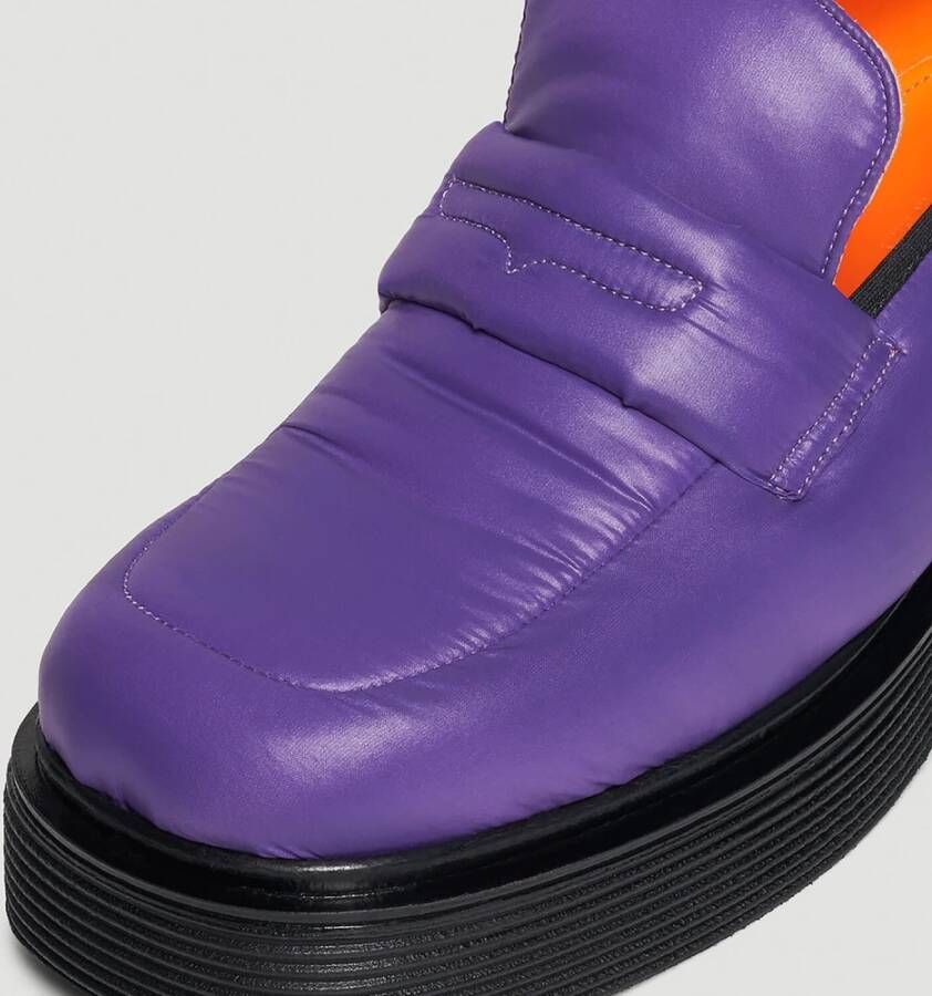 Marni Zachte Nylon Loafers Purple Dames