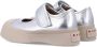 Marni Zilveren Sneakers met Leren Bovenwerk Gray Dames - Thumbnail 4