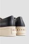 Marni Zwarte leren band sneakers Black Dames - Thumbnail 6