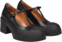 Marni Zwarte leren Mary Jane Platform Sneakers Black Dames - Thumbnail 2