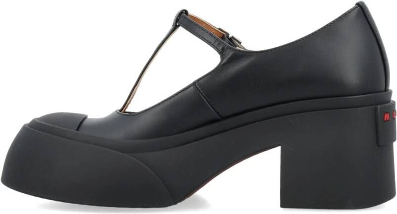 Marni Zwarte Platform Mary Jane Schoenen Black Dames