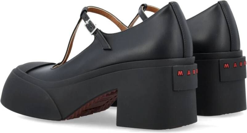 Marni Zwarte Platform Mary Jane Schoenen Black Dames