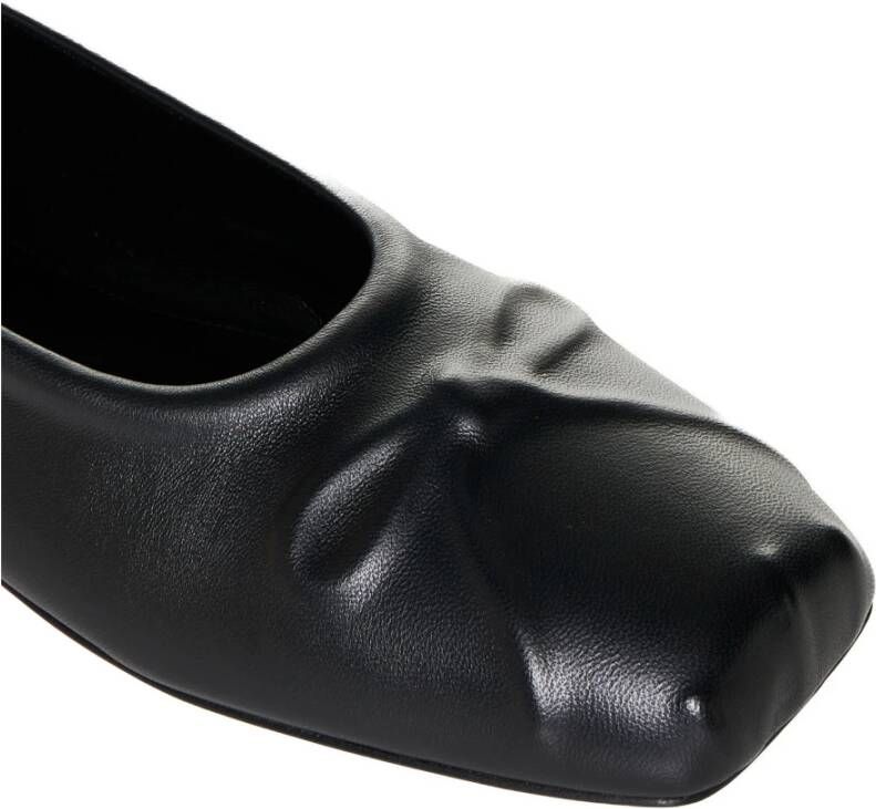 Marni Zwarte platte schoenen Black Dames