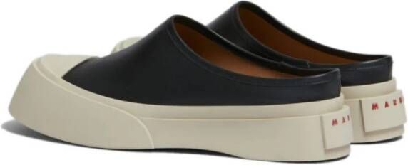 Marni Zwarte Slip-On Sneakers Black Heren