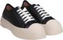 Marni Zwarte Sneakers met Uniek Logo Ontwerp Black Dames - Thumbnail 2