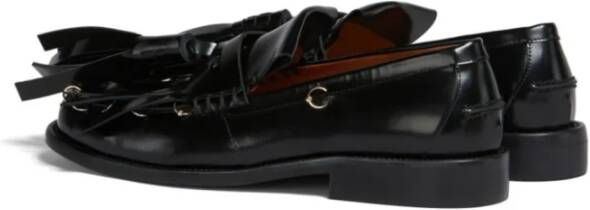 Marni Zwarte Tassle Moccasin Black Dames