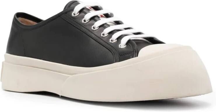 Marni Zwarte Vetersneaker Black Heren