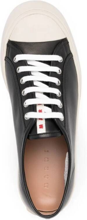 Marni Zwarte Vetersneaker Black Heren