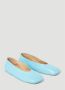 Marsell Ballerina schoenen van glad leer Blauw Dames - Thumbnail 2