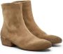 Marsell Beige Side Zip Lage Blokhak Schoenen Brown Heren - Thumbnail 3