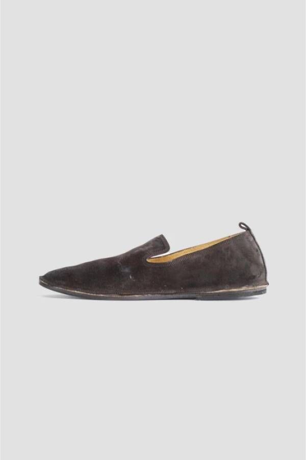 Marsell Bruin Leren Loafer Mocassin Brown Dames