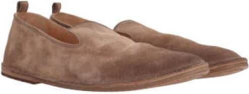 Marsell Bruine Suède Slipper met Antiek Effect Brown Dames