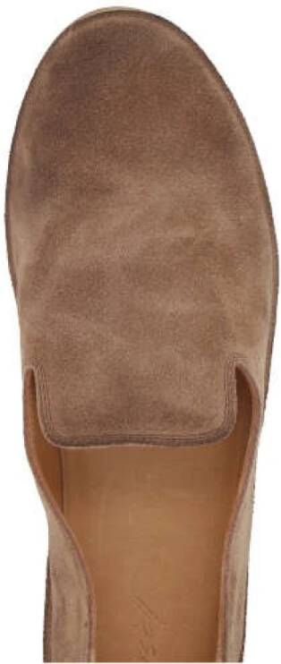 Marsell Bruine Suède Slipper met Antiek Effect Brown Dames