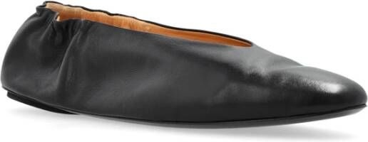 Marsell Leren ballerinas Black Dames