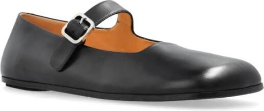 Marsell Leren balletflats Black Dames