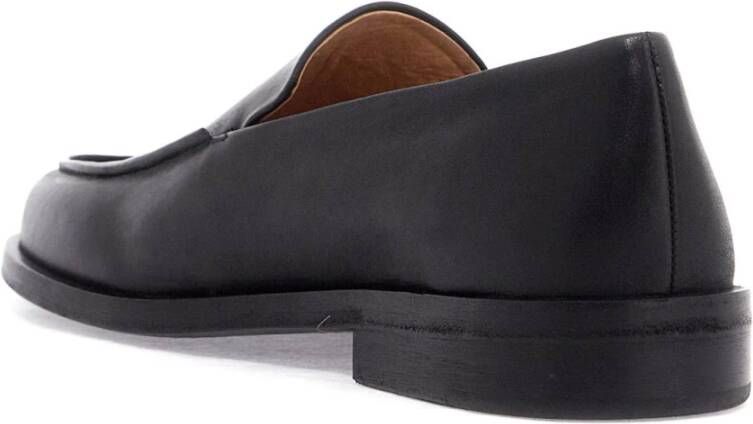 Marsell Leren Moccasin Loafers met Ronde Neus Black Dames