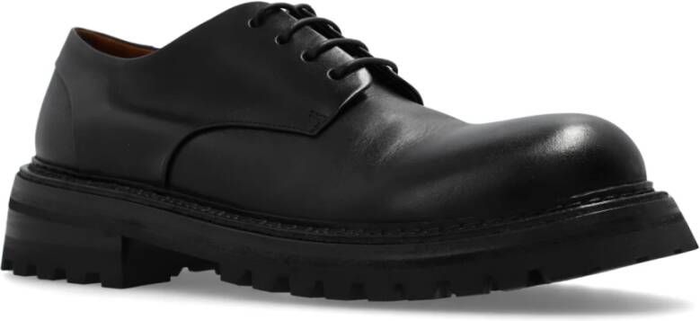 Marsell Leren schoenen Black Heren