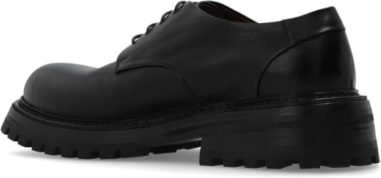 Marsell Leren schoenen Black Heren