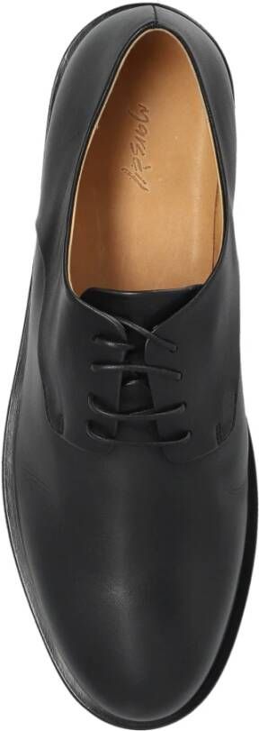 Marsell Leren schoenen Black Heren