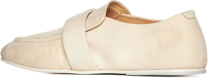 Marsell Platte Schoenen Steccoblocco Beige Heren