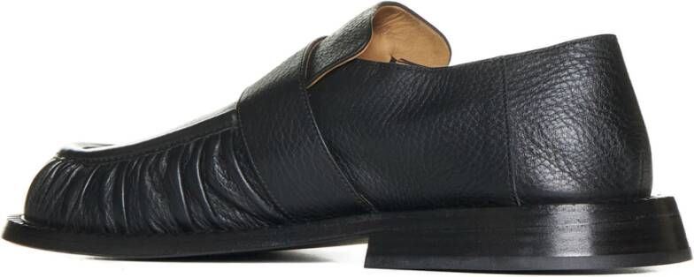 Marsell Platte Zwarte Zomerschoenen Black Heren