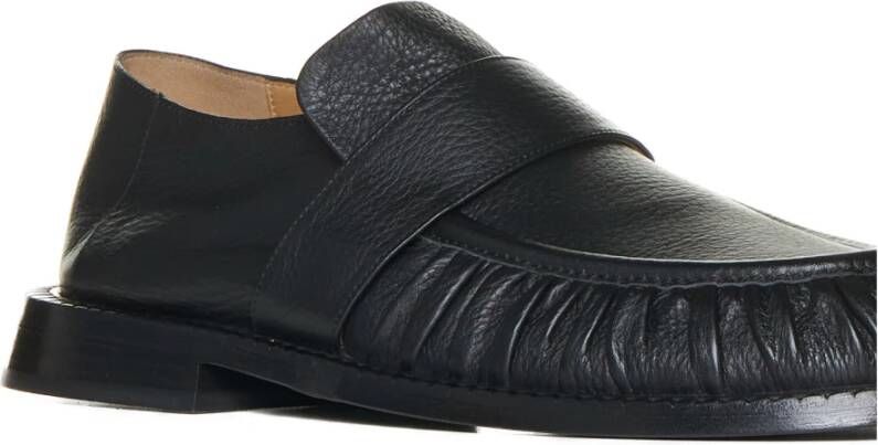 Marsell Platte Zwarte Zomerschoenen Black Heren