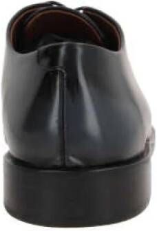 Marsell Vintage Zwarte Leren Derby Schoenen Black Dames