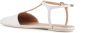 Marsell Witte leren enkelband ballerina schoenen White Dames - Thumbnail 3