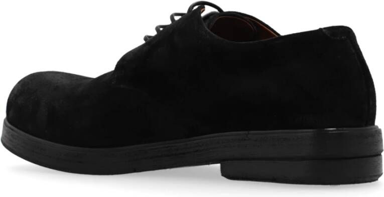 Marsell Zucca Zeppa leren sneakers Black Heren