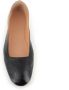 Marsell Zwarte Ballerina Linnen Platte Schoenen Black Dames - Thumbnail 4