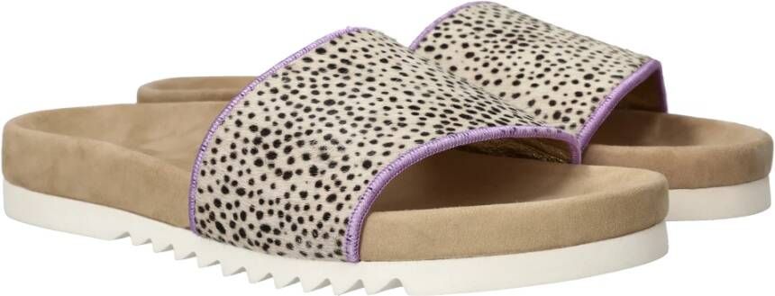 Maruti Dierenprint Slipper Multicolor Dames