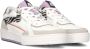 Maruti Lage sneakers Alfie wit suède ponyhaar Multicolor Dames - Thumbnail 4