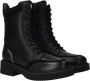 Maruti Stijlvolle leren veterschoenen met dierenprint Black Dames - Thumbnail 3