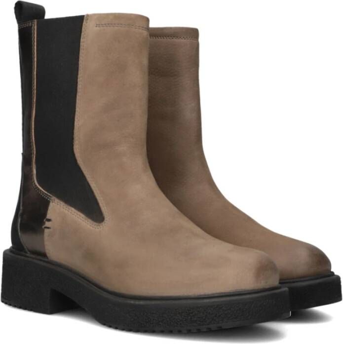 Maruti Taupe Chelsea Boots Sarah Brown Dames