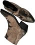 Maruti Tessy Leather Taupe Metalic Bronze Beige Suede Western Dames - Thumbnail 6