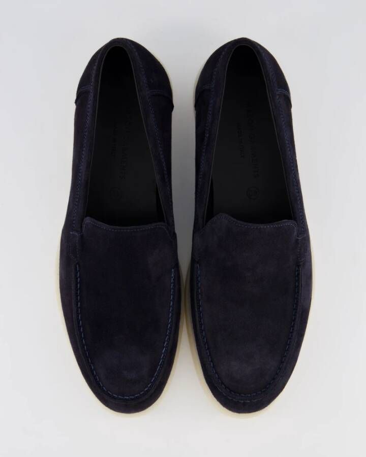 Mason Garments Amalfi Loafer Blue Heren