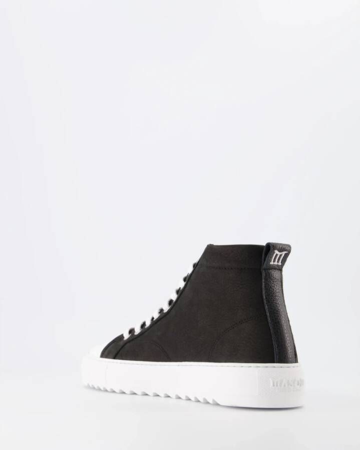 Mason Garments Astro Hi Zwarte Sneakers Fw22 Black Dames