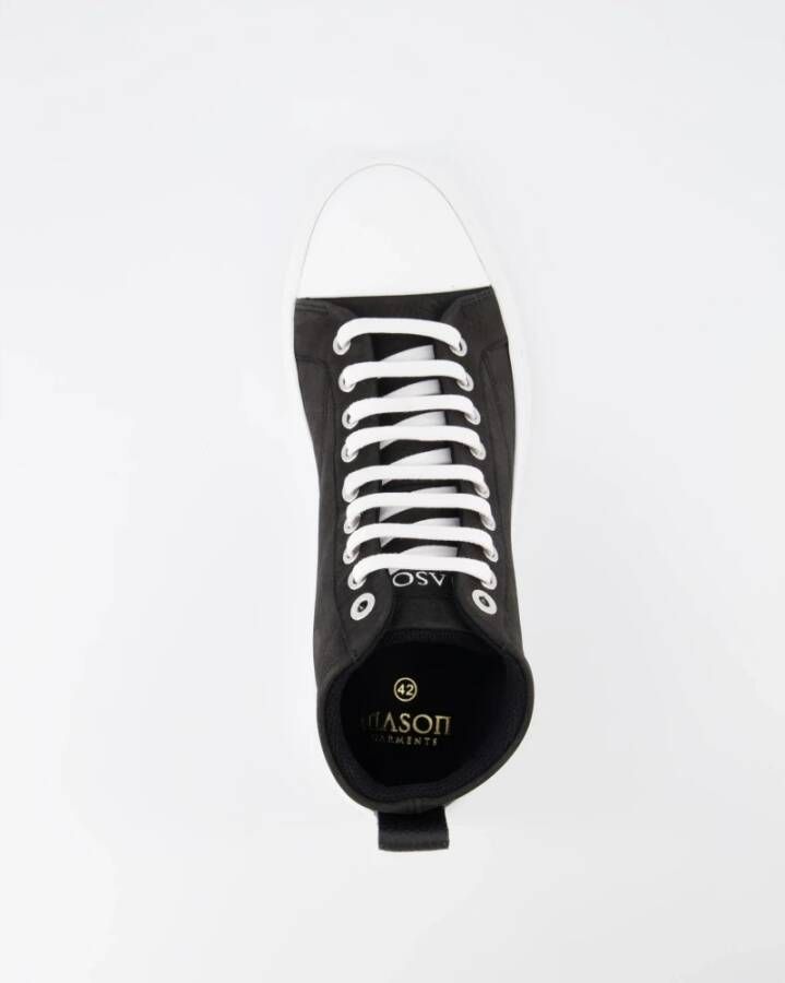 Mason Garments Astro Hi Zwarte Sneakers Fw22 Black Dames