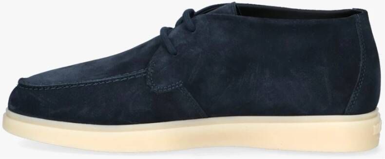 Mason Garments Blauwe Amalfi Chukka Loafers Blue Heren