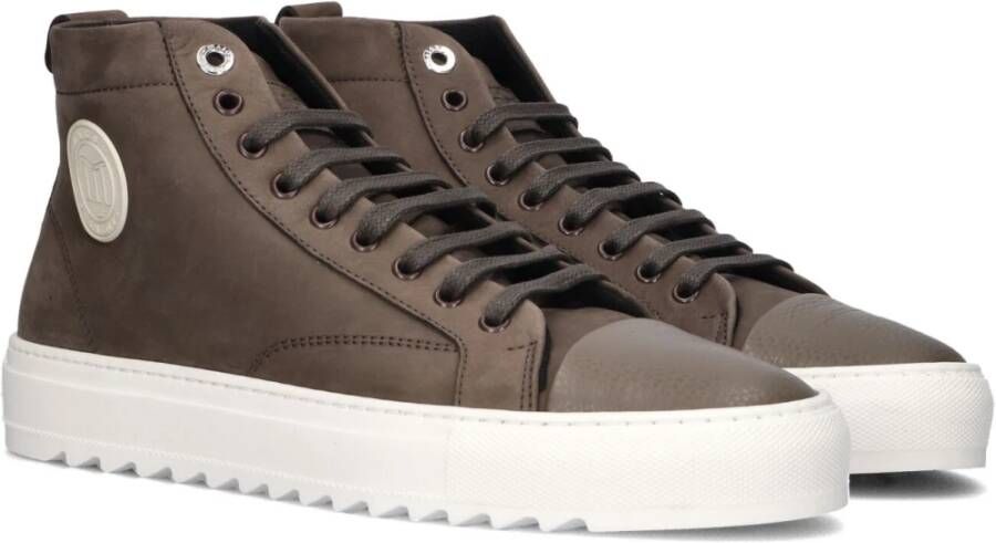 Mason Garments Bruine Astro Hi Regolare Sneakers Brown Heren